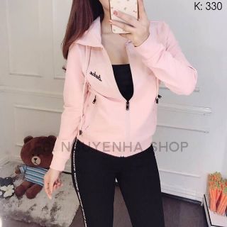 Áo khoác nữ nỉ da cá (CÓ ẢNH THẬT)