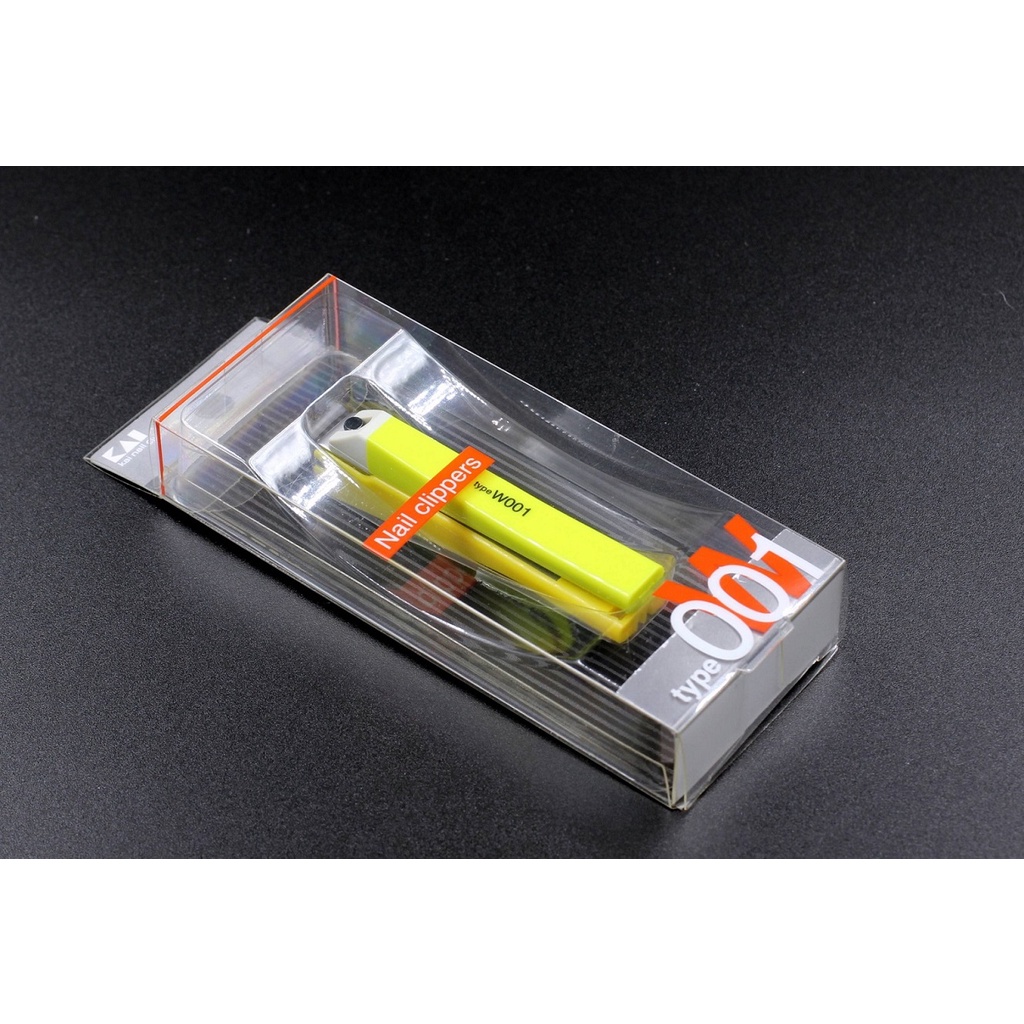 Bấm móng tay cao cấp KAI (màu xanh lá, cỡ trung)