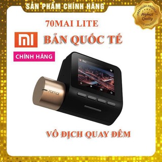 Camera hành trình ô tô xiaomi 70mai lite quốc tế full hd chính hãng