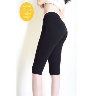 Quần ngố dạng legging nâng mông Freeship 99k