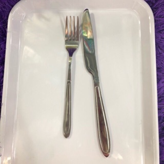 Dao, dĩa ăn buffer