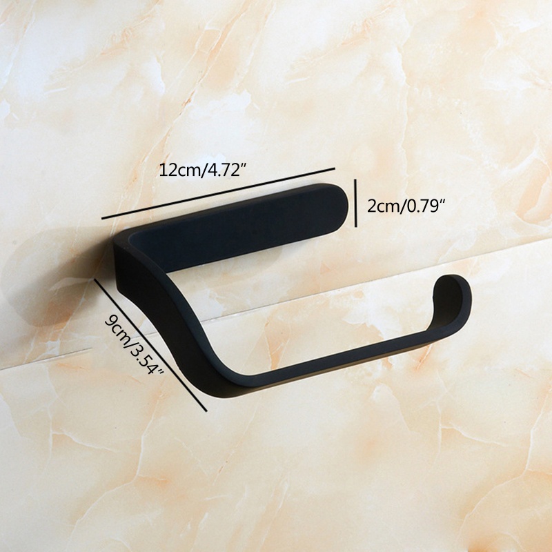 QQ Giá Đỡ Cuộn Giấy Vệ Sinh Gắn Tường Đa Năng Tiết Kiệm Không Gian