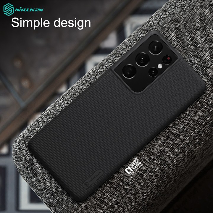 ỐP LƯNG SAMSUNG GALAXY S21 ULTRA NILLKIN NHỰA CỨNG CHÍNH HÃNG