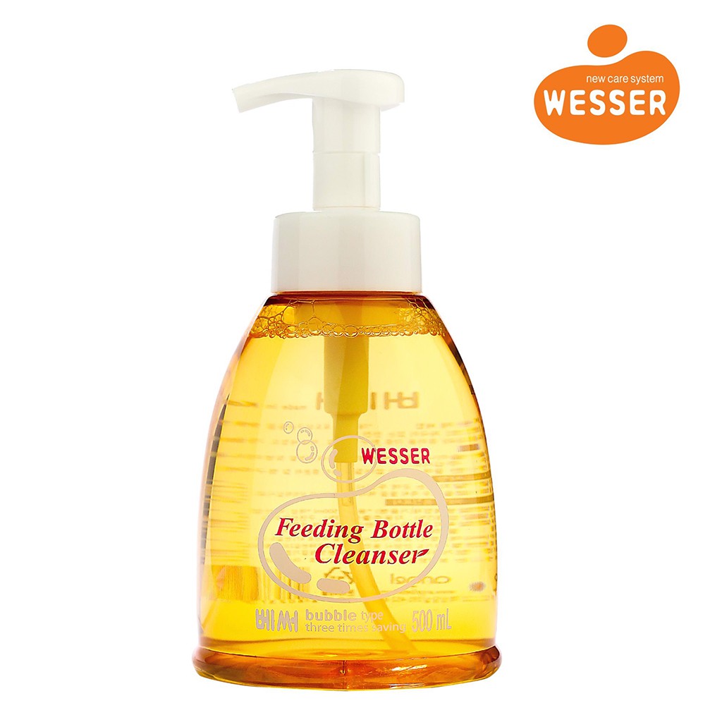 [CHÍNH HÃNG] Nước Rửa Bình Sữa Wesser Chai 500ml