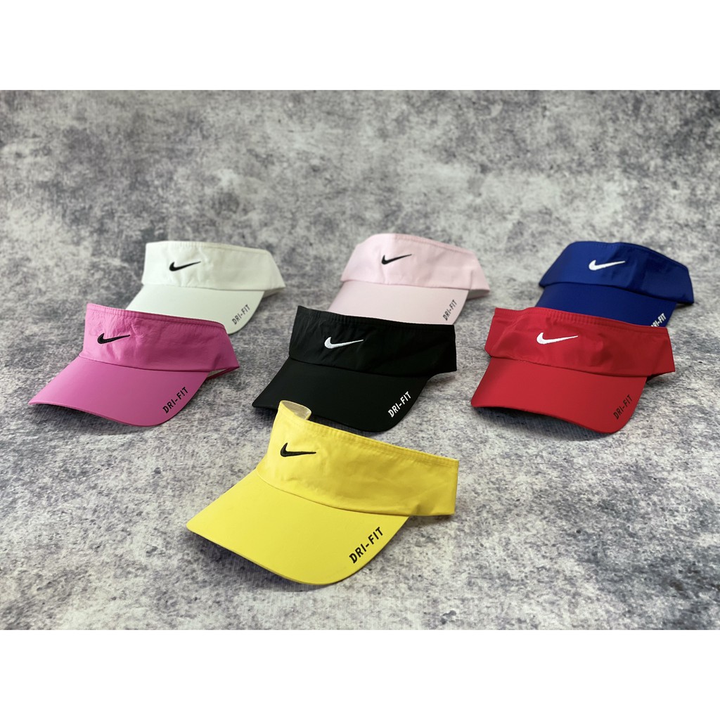 Nón Kết Nửa Đầu, Nón Thể Thao Tennis, Vải Kaki, Logo Thêu Sắc Nét