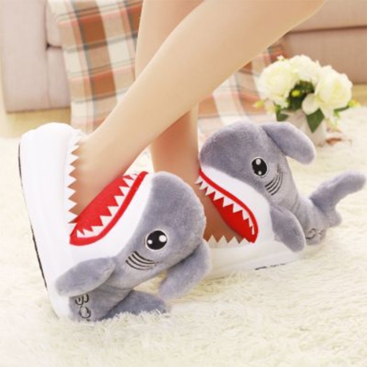 Dép Đi Trong Nha - Dép Trong Nhà Cá Mập siêu Cute MK0809