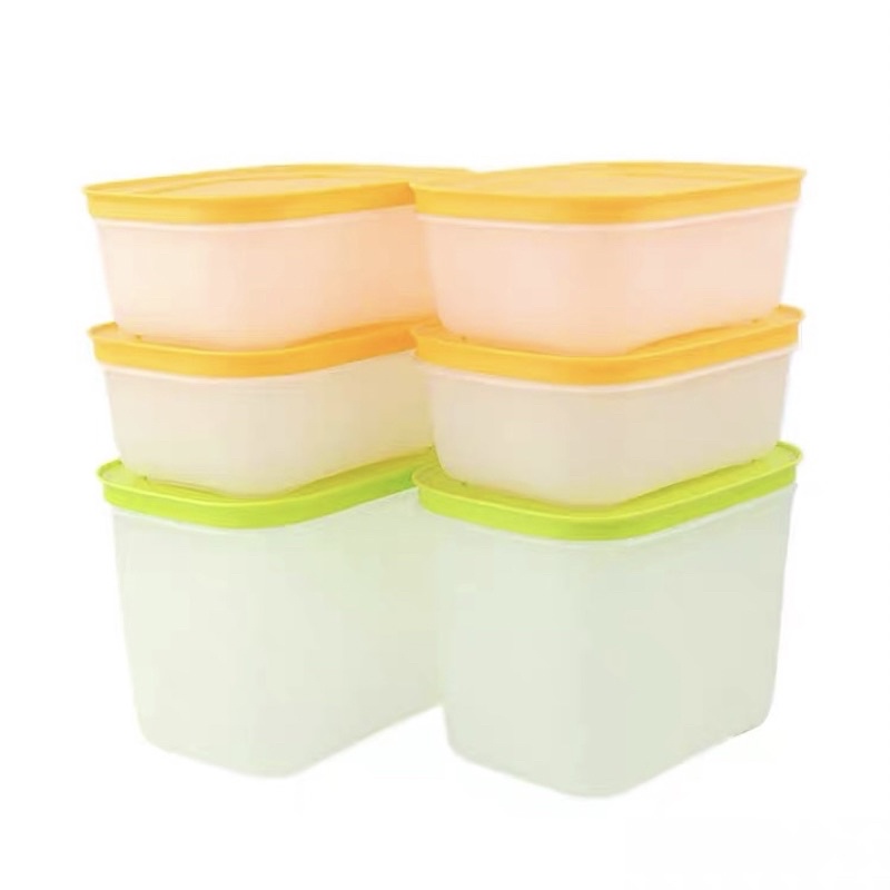 Bộ Hộp Nhựa Ngăn Đông Dẻo Gen 2 Tupperware   Trữ Thực Phẩm- Đồ Ăn Dặm