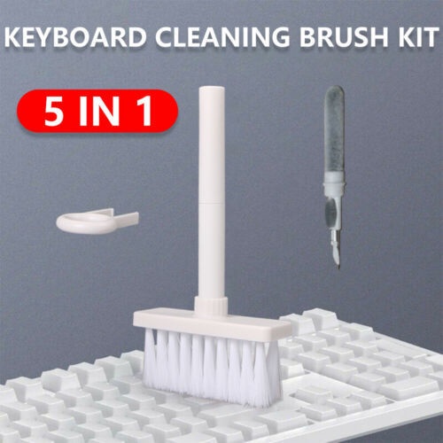 Bộ Dụng Cụ Vệ Sinh Bàn Phím Máy Tính 5 Trong 1 Tiện Dụng