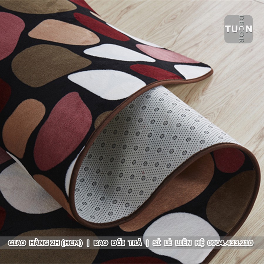 |16 Màu| Thảm trải sàn phòng khách, phòng ngủ cao cấp 2 size 1m6x1m và 1m6x2m | Thảm nhung nỉ đẹp