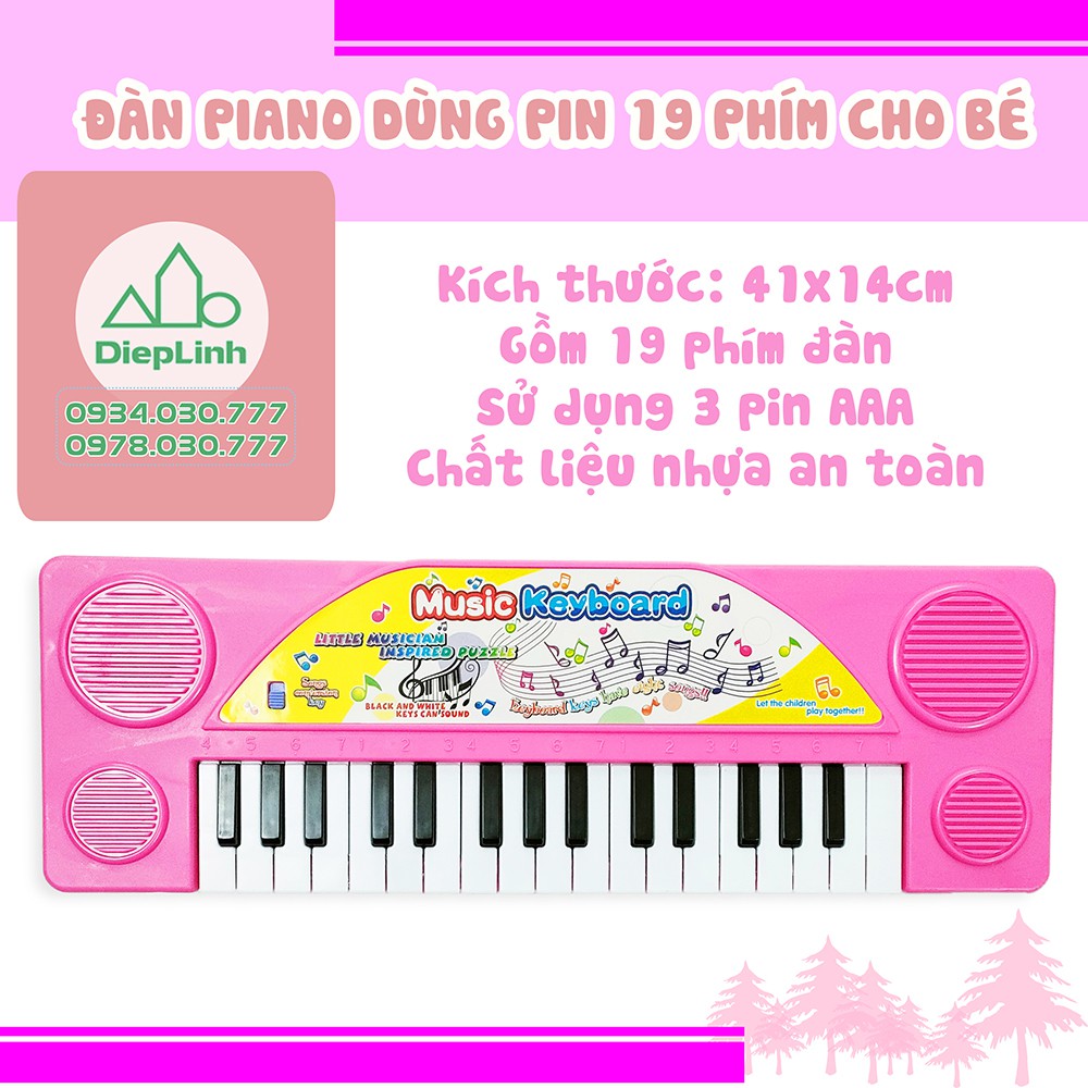 Đàn Piano điện tử cho bé mẫu mới âm thanh trong sắc nét A74