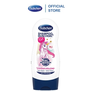 Sữa tắm gội toàn thân cho bé 2in1 Bubchen Wolkenzauber 230ml