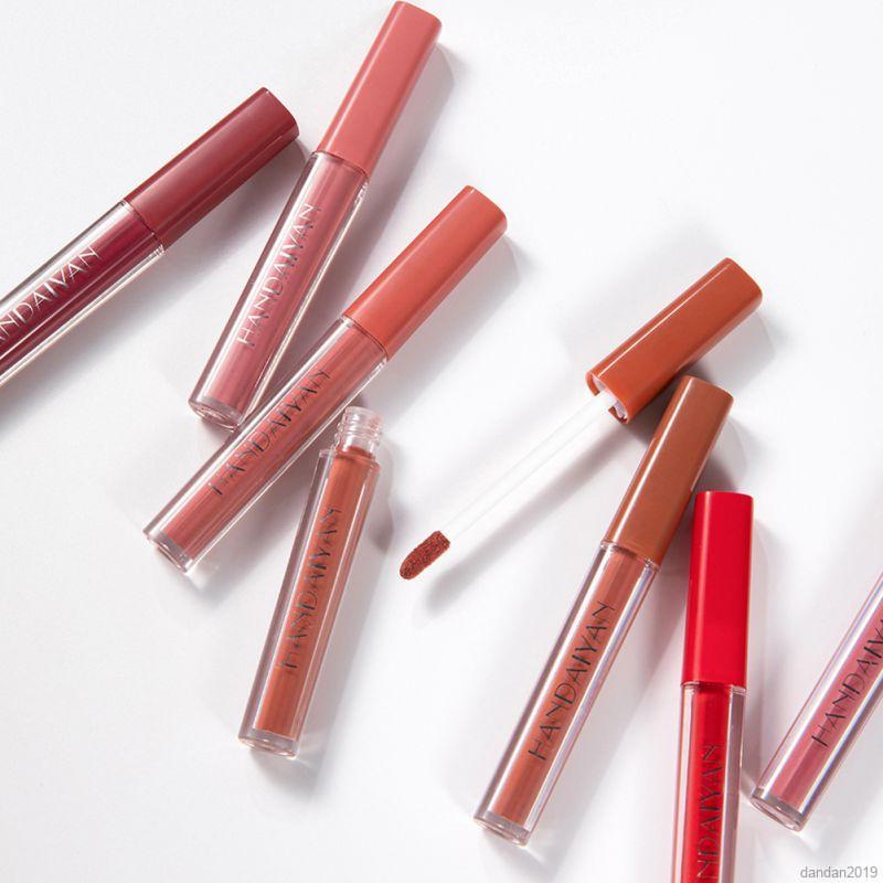 (Hàng Mới Về) Set 7 Son Kem Lì Handaiyan Nhiều Màu Sắc Thời Trang | BigBuy360 - bigbuy360.vn