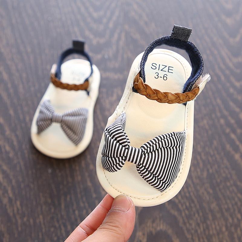 Giày Sandal Đế Mềm Cho Bé Gái 0-1 Tuổi