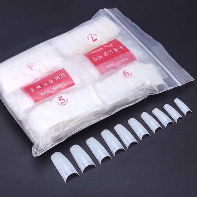 Móng nối giả hàn quốc bịch 500 cái