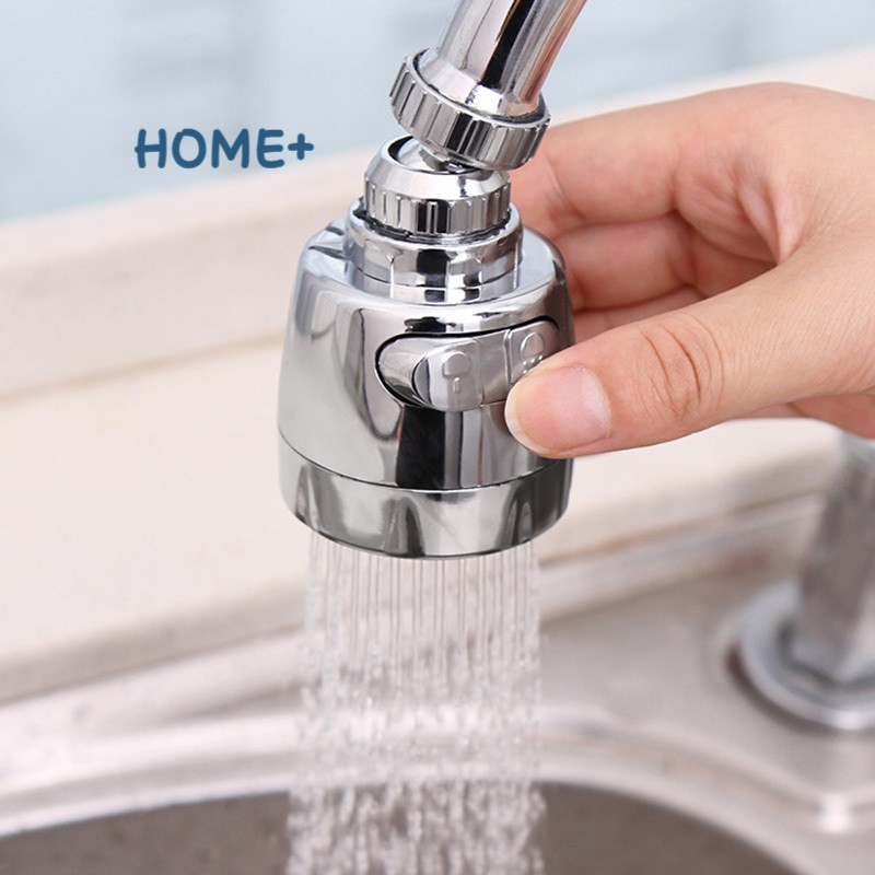 1pc Household Water Faucet Filter Extender Rotating Anti-splash Water Tap Booster Shower @vn