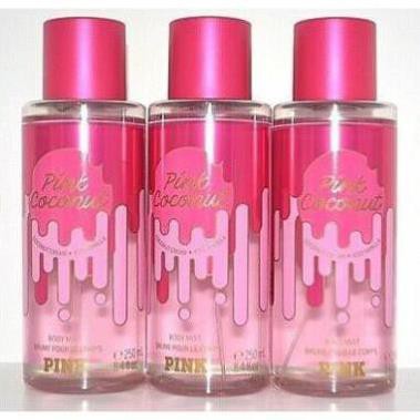 [Auth] Xịt thơm lưu hương toàn thân Victoria s Secret Pink - Pink Coconut 250ml - Body Mist STORE