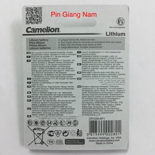 Pin Camelion CR123A