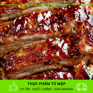 [Giao hỏa tốc HCM] Sườn Non Ướp Xá Xíu 500GR (Hàng loại 1)