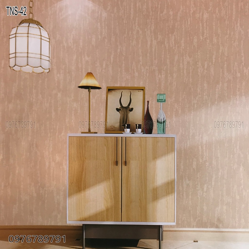 Giấy Dán Tường Trơn Xước Loang Gỗ Cho Phòng Ngủ, Phòng Khách, Khổ 10m x 53cm, Lụa Keo Sữa Dán Ngoài, Nhiều Màu Lựa Chọn