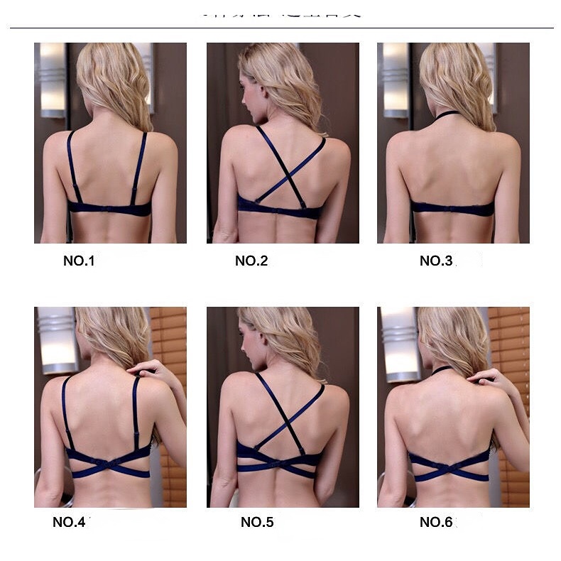 Áo Lót Nâng Ngực Chữ U Hở Lưng Vô Hình Dành Cho Nữ