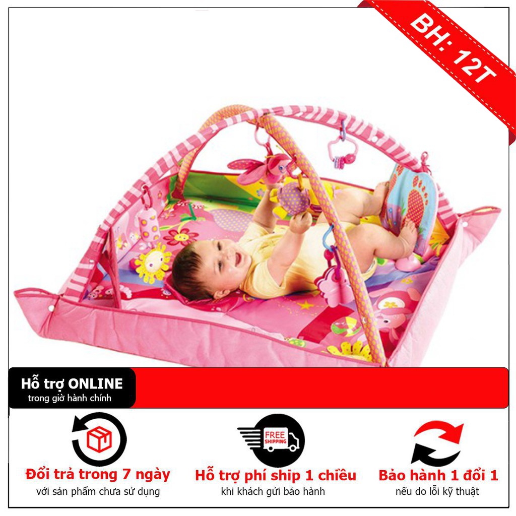 Thảm nằm chơi 3D nhạc Piano Tiny Love Princess