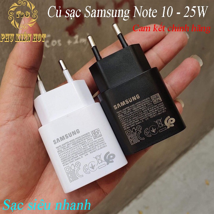 Củ sạc nhanh Samsung Galaxy Note 10 - 25W