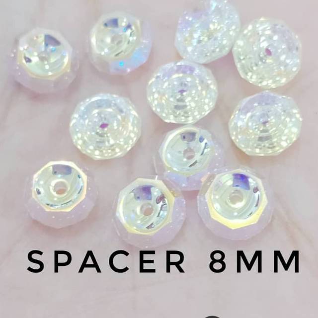 Hạt Đá Pha Lê Swarovski 8mm Làm Trang Sức