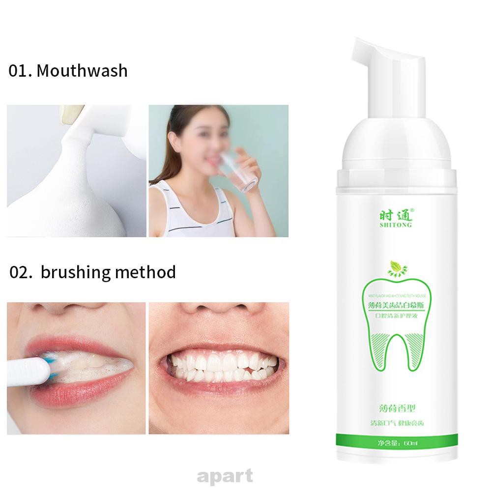 (Hàng Mới Về) Kem Đánh Răng 60ml Loại Bỏ Vết Bẩn Hiệu Quả Cho Người Lớn