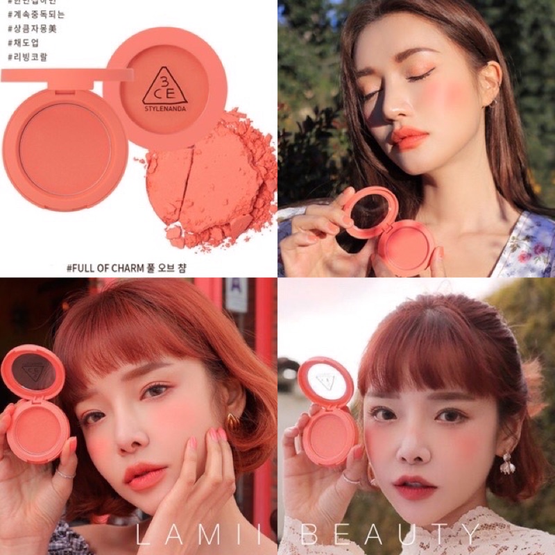 Má hồng 3CE FACE BLUSH- LAMII BEAUTY