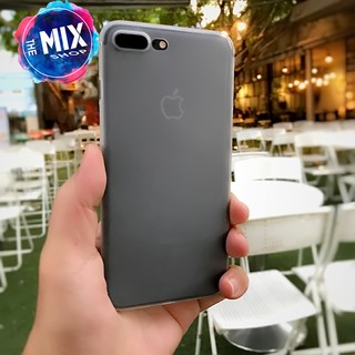 Ốp silicon nhám iP6/6+/7/7 plus siêu mỏng (Ốp iphone siêu mỏng nhẹ, themixshop)