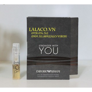    Vial   nước hoa armani stronger with you 1ml 