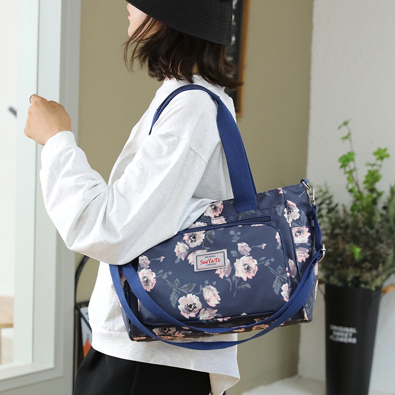 Túi Vải Đeo Chéo Phong Cách Retro Thời Trang Cho Nữ