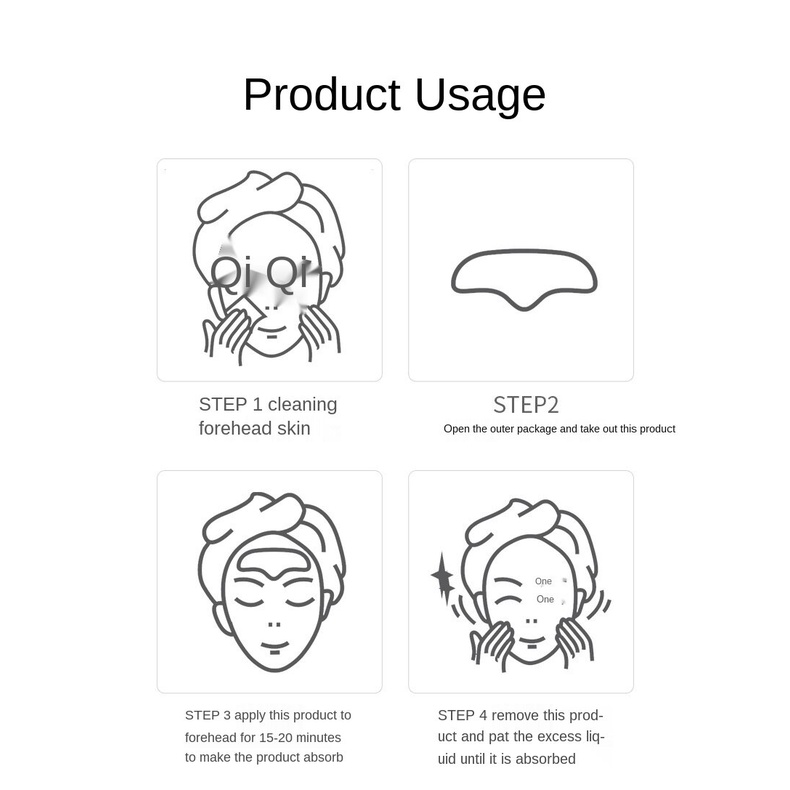 Miếng Dán Collagen Venzen-Hexapeptide Dưỡng Ẩm Và Xóa Nếp Nhăn Cho Vùng Trán / Chân