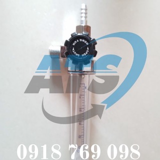 Van chỉnh khí đồng hồ Argon và CO2 có ống đo lưu lượng khí