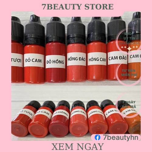 Mực Pha Sẵn Phun Xăm Bong Đậm,Bám Màu