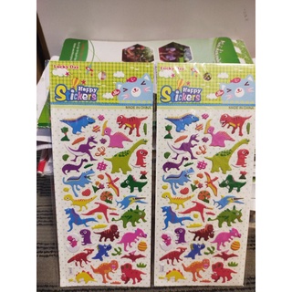 Sticker 3d, 5d khủng long