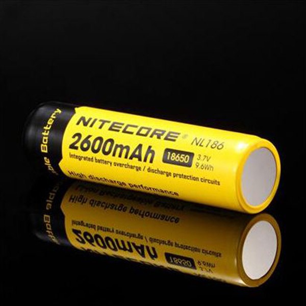[Mã ELFS20 giảm 20k] Pin sạc 18650 cao cấp Nitecore 2600mAh cho đèn pin, máy khoan cầm tay...