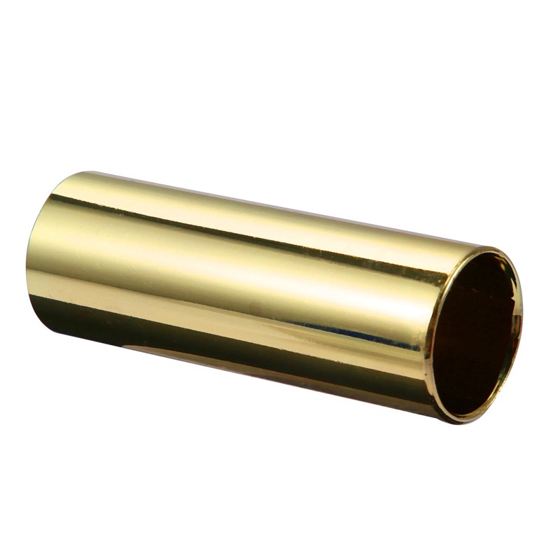 1pc Guitar Slide Golden Stainless Steel Finger Knuck