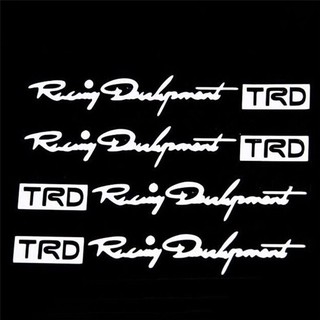 Set 4 sticker dán cửa xe ô tô TRD