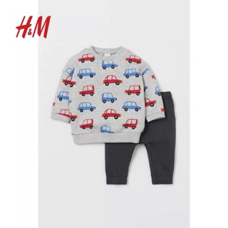 Bộ nỉ ô tô xám hm 1-6y