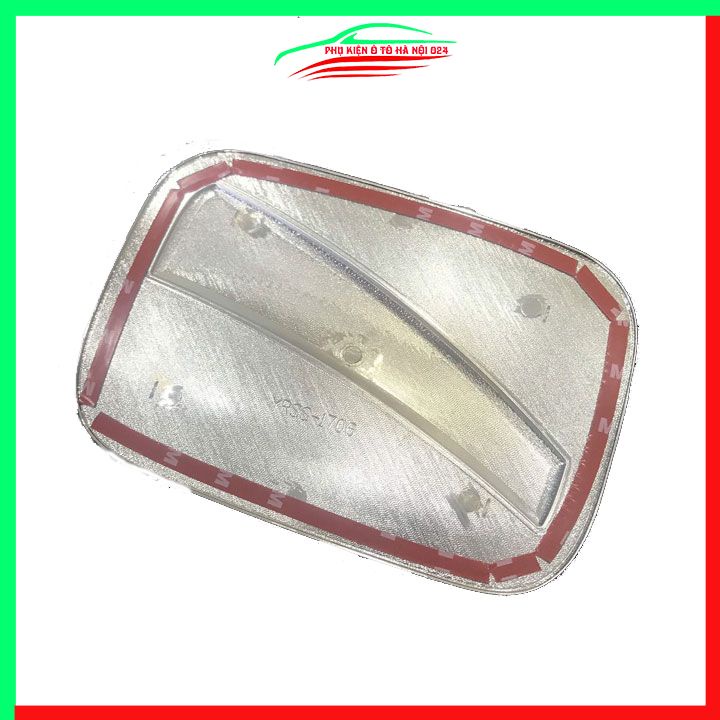 Ốp nắp xăng Vios 2019-2023 mạ crom bảo vệ chống trầy trang trí ô tô