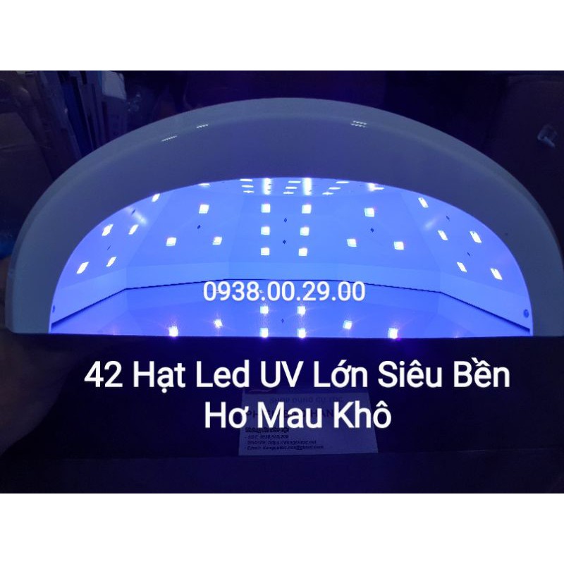 Máy Hơ Gel Sun 1S Plus Hơ 2 Tay Và Chân 42 Led Hàng Chính Hãng Công suất 84W. BH 6t