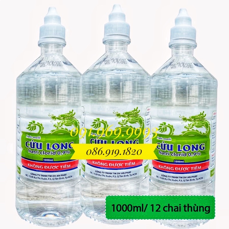Nước muối sinh lý Cửu Long