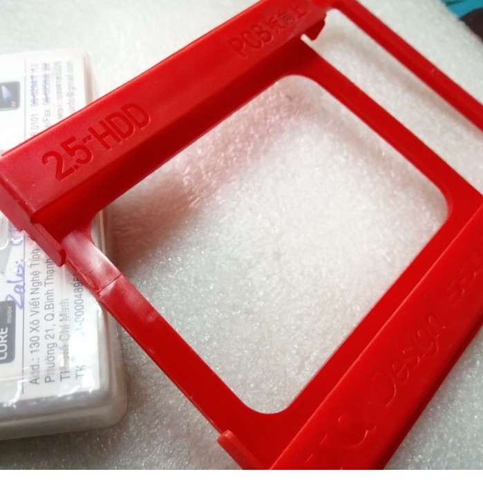 Khay đế gắn SSD cho máy bàn - PC, bằng nhựa (Đỏ hoặc Đen) | BigBuy360 - bigbuy360.vn