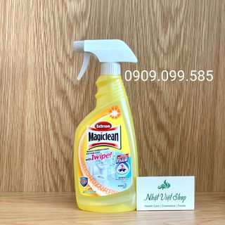 Nước tẩy rửa nhà tắm hương chanh magiclean 500ml