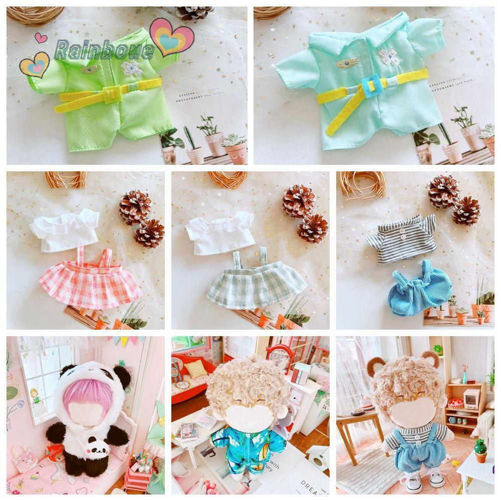 RAINBOW Gifts Doll Dressup Handcrafts Multiple Styles Doll Clothes Accessories Collocation DIY For 20cm Replaceable Clothing Suit