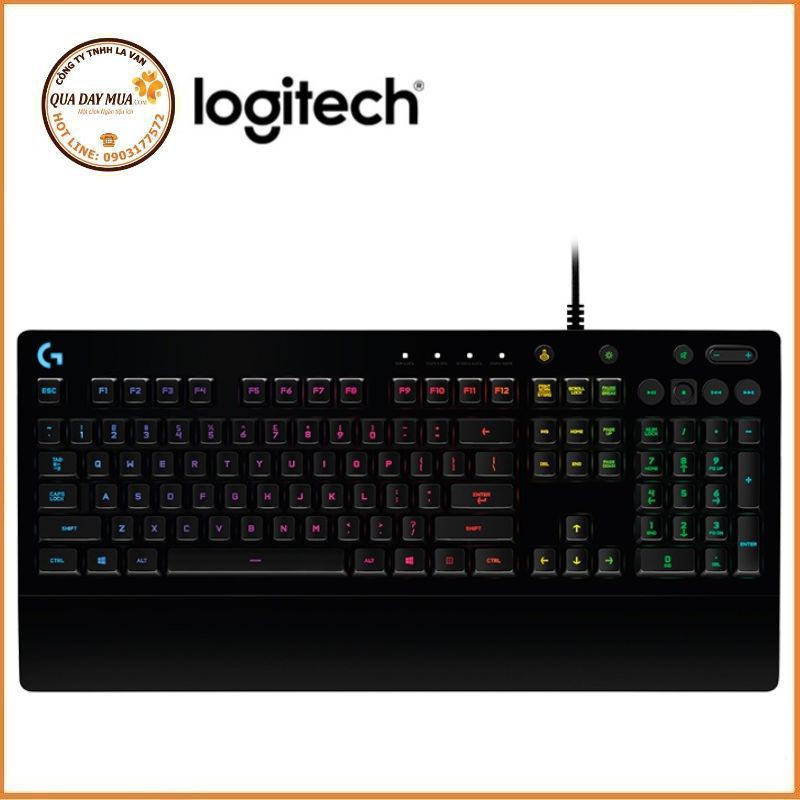 Bàn phím Gaming Logitech G213 Prodigy RGB Gaming Keyboard