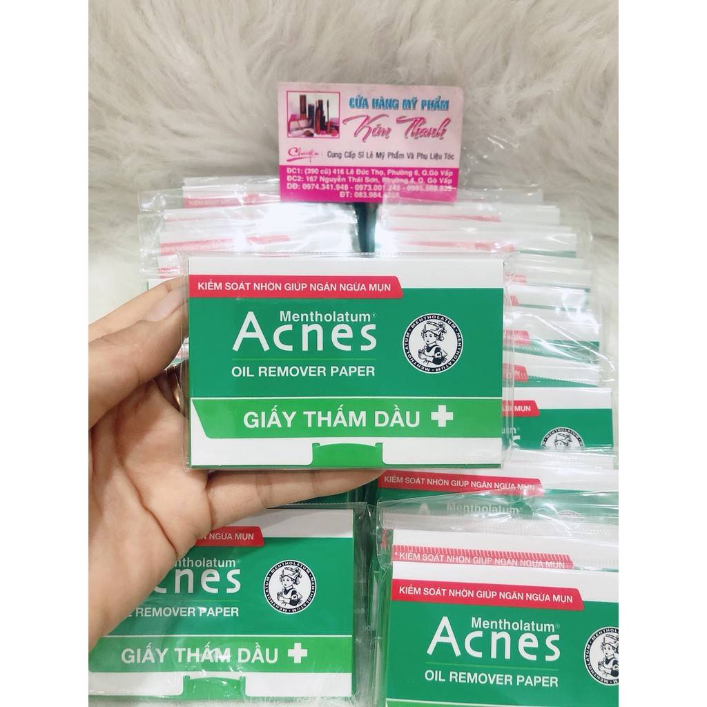 Giấy Thấm Dầu Acnes Oil Remover Paper (100 Tờ)