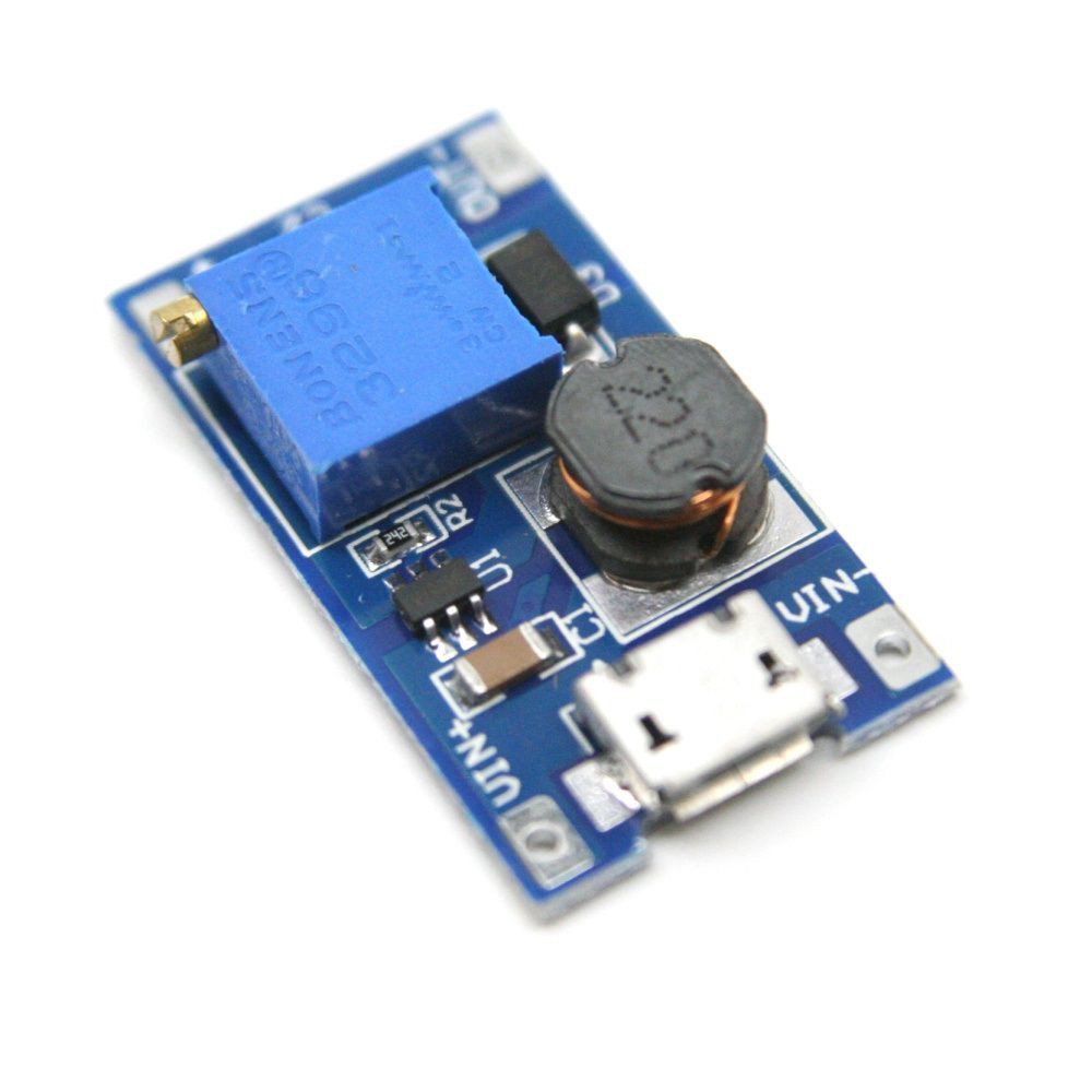 Module nâng áp DC-DC 2A 2-24V có công USB