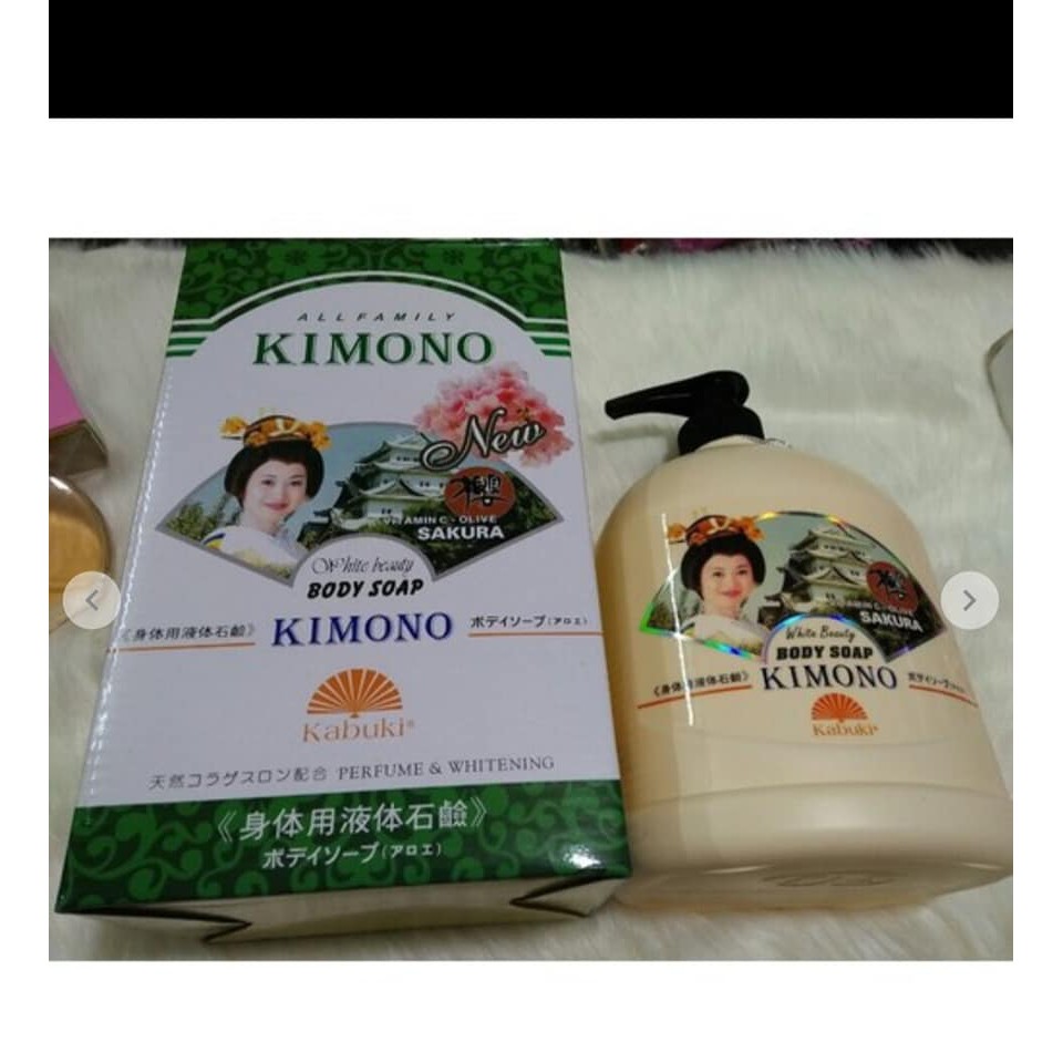 SỮA TẮM TRẮNG DA CAO CẤP KIMONO -1200ML